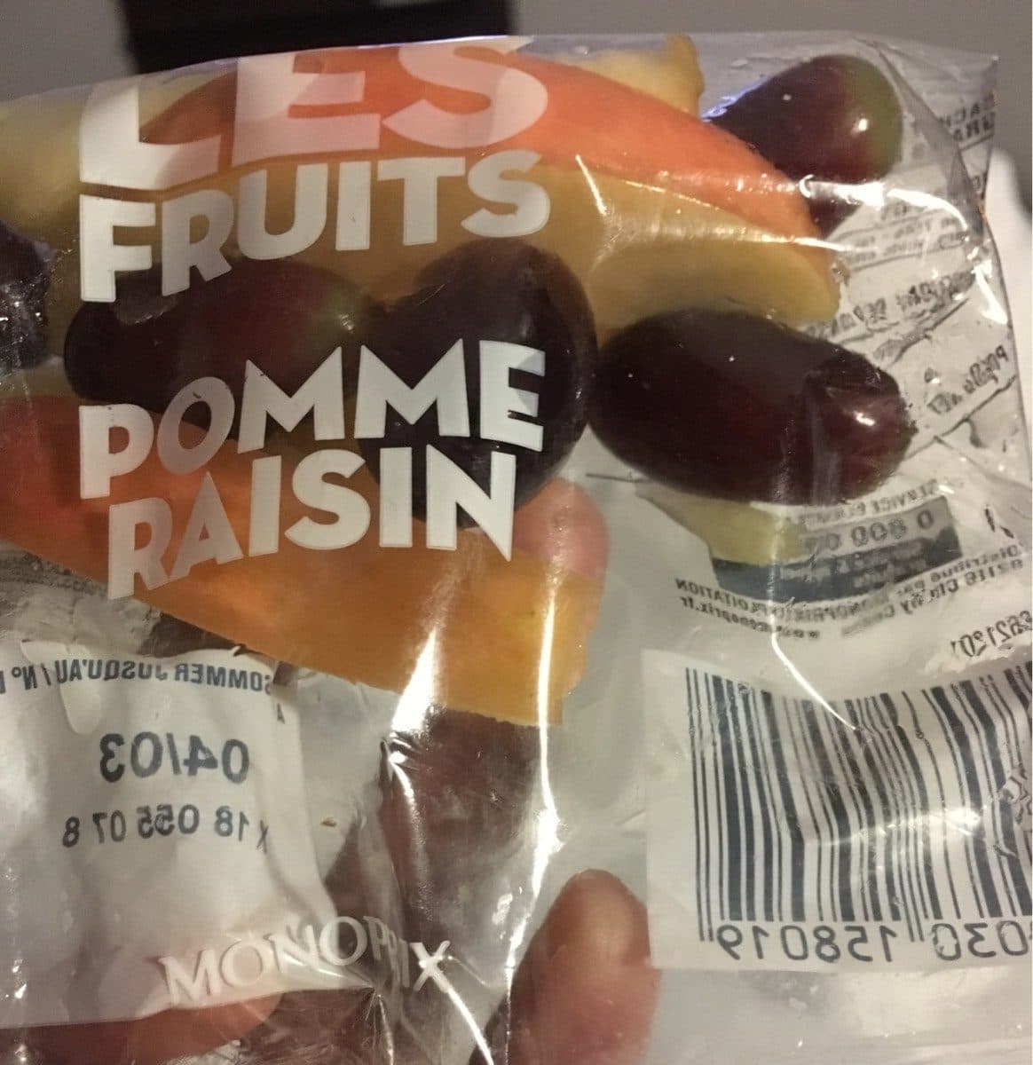 Monoprix Pommes Raisin packshot