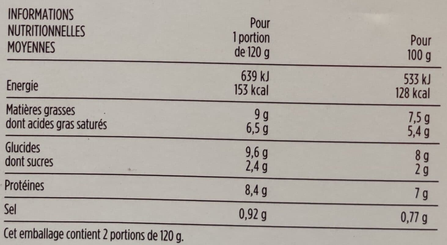 Monoprix Coquilles Saint Jacques à la bretonne packshot