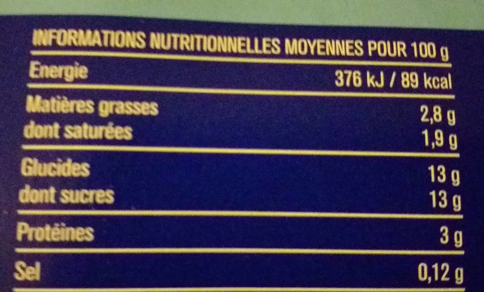 Monoprix Yaourts au lait entier à la vanille packshot