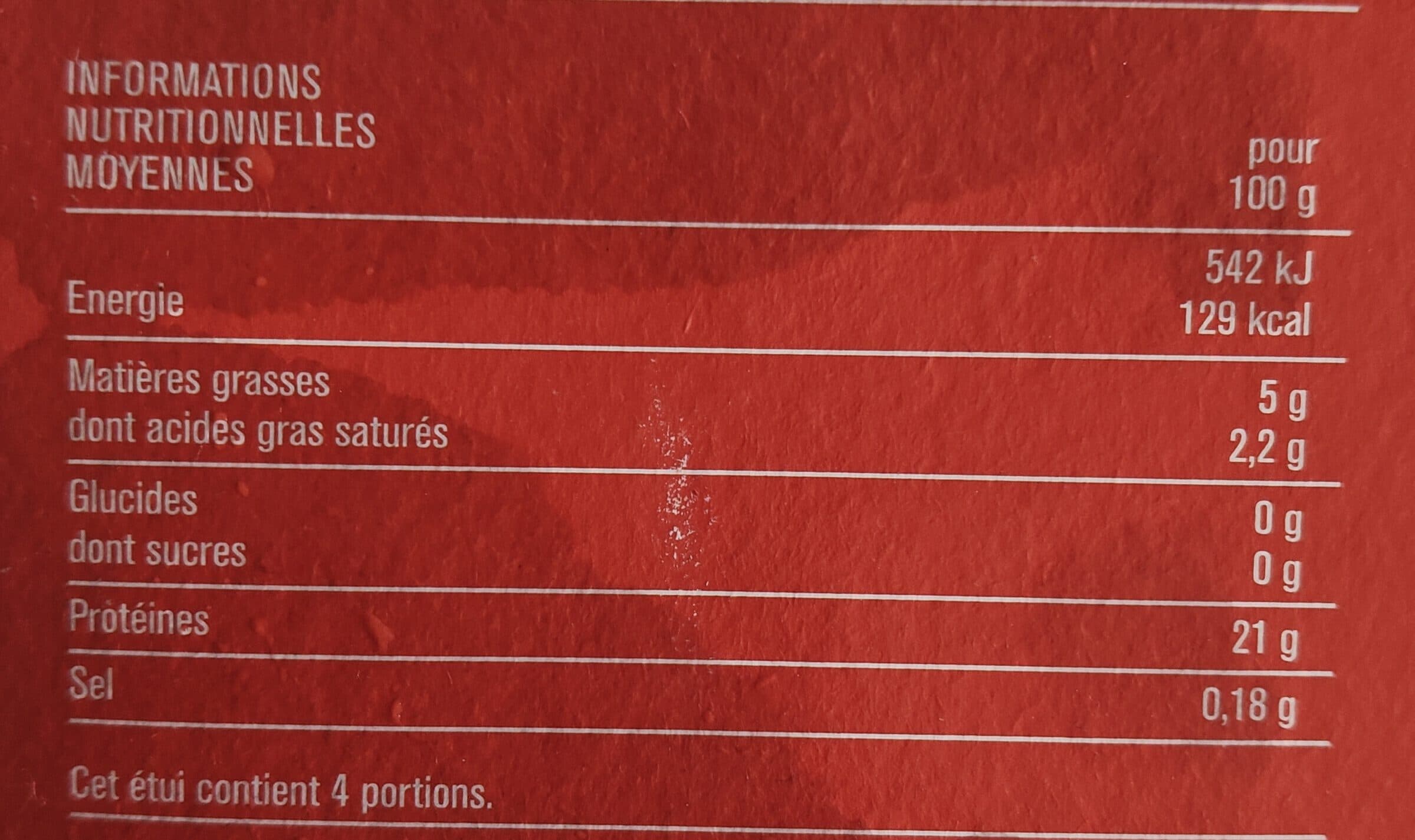 Monoprix 4 steaks hachés pur boeuf packshot