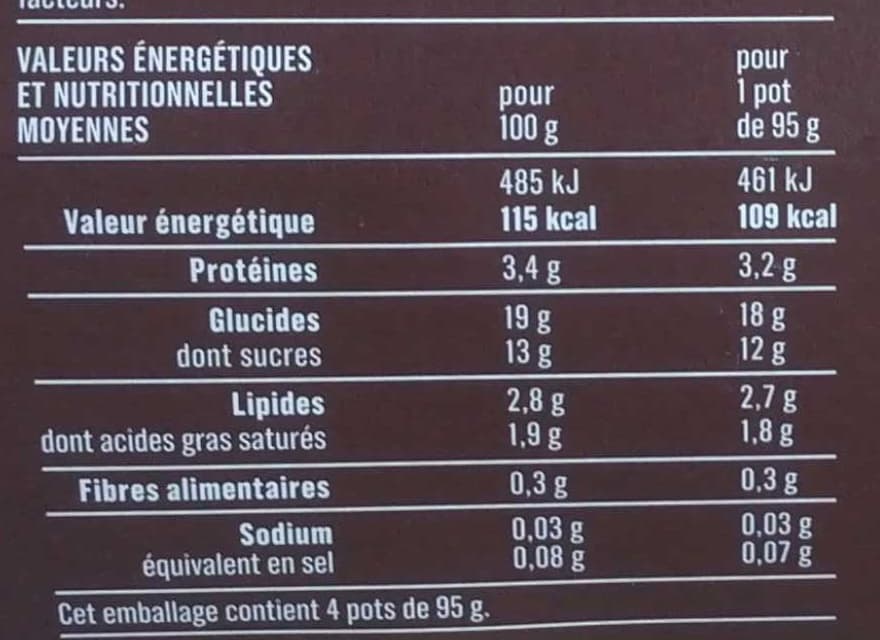Groupe Casino Semoule au lait saveur vanille packshot