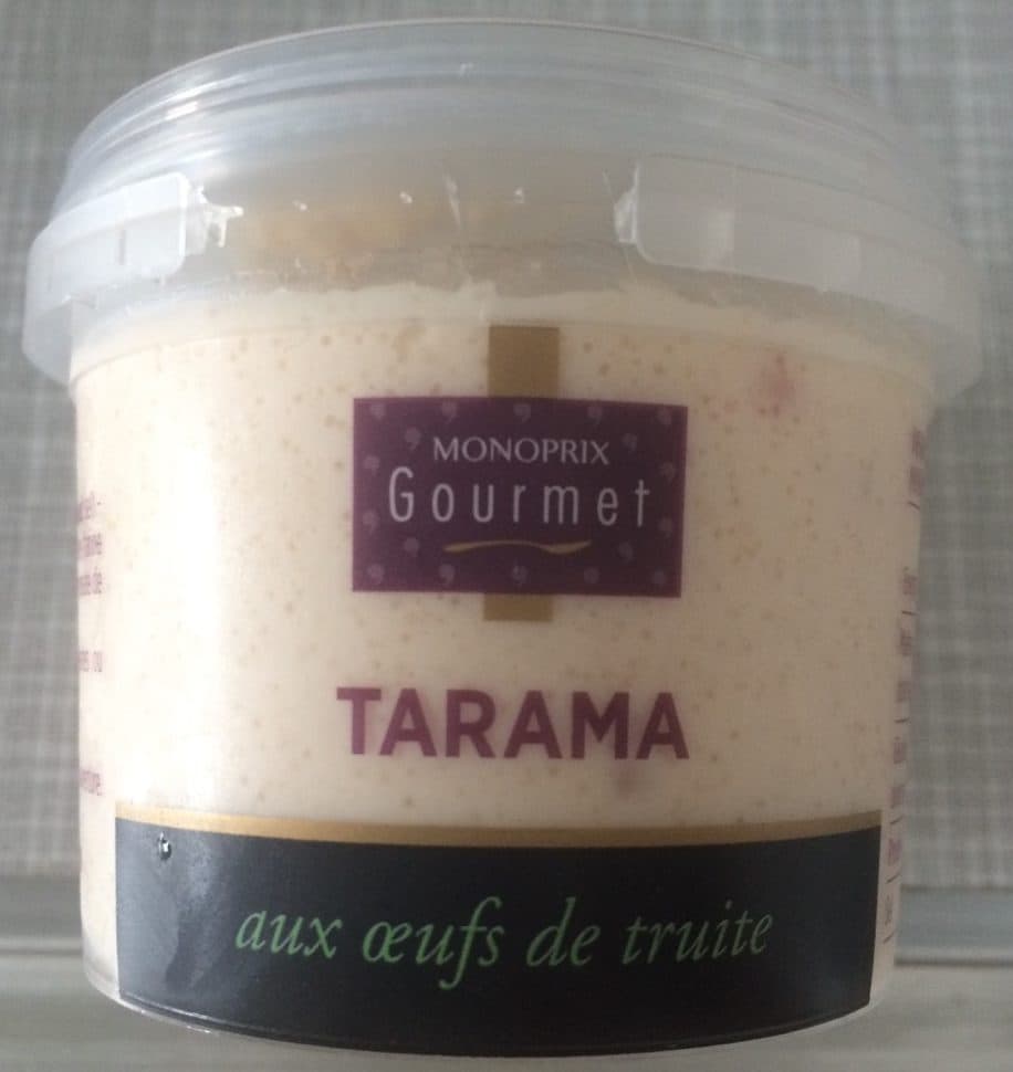 Monoprix Tarama Œufs de truite packshot