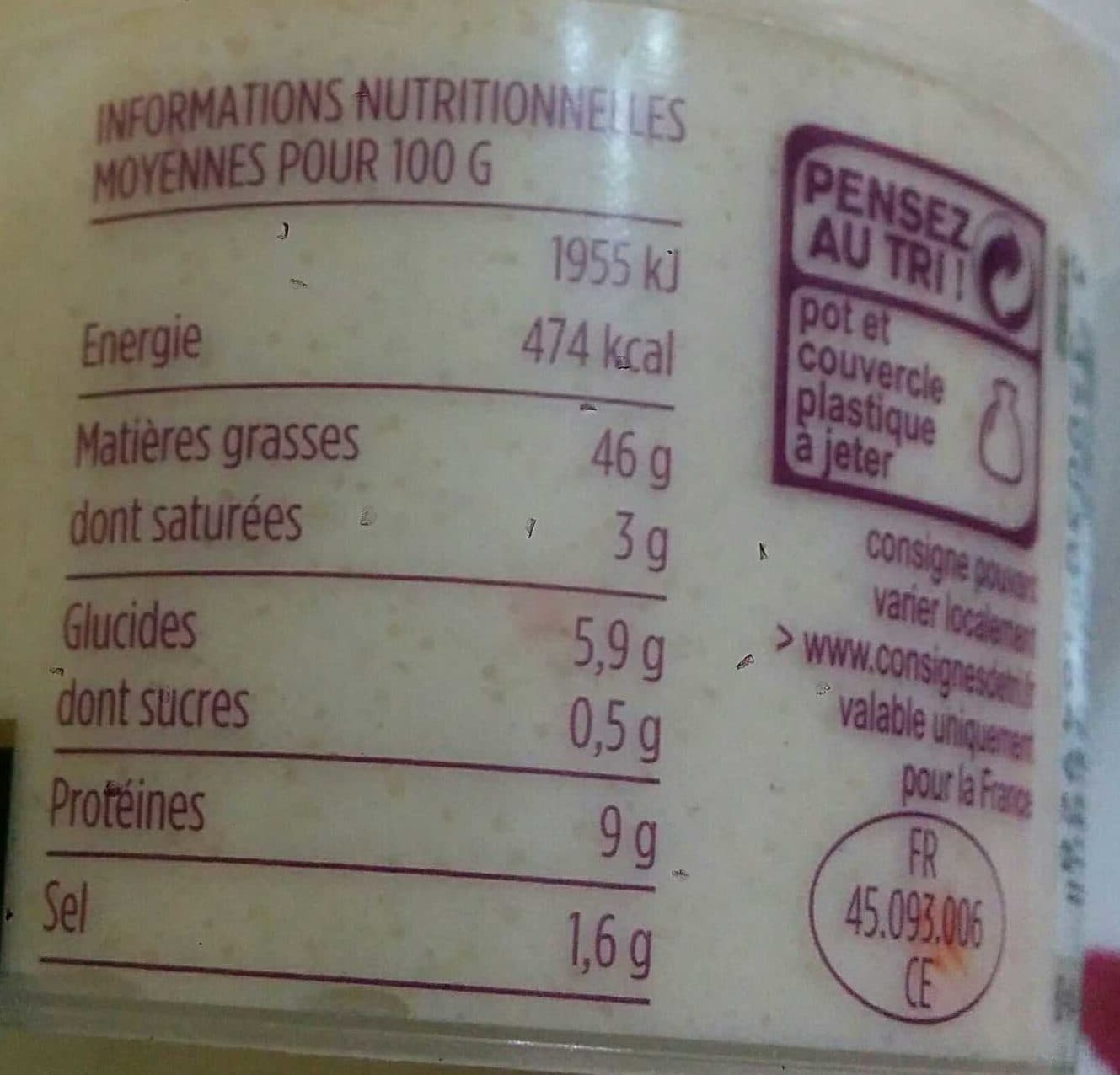 Monoprix Tarama Œufs de truite packshot