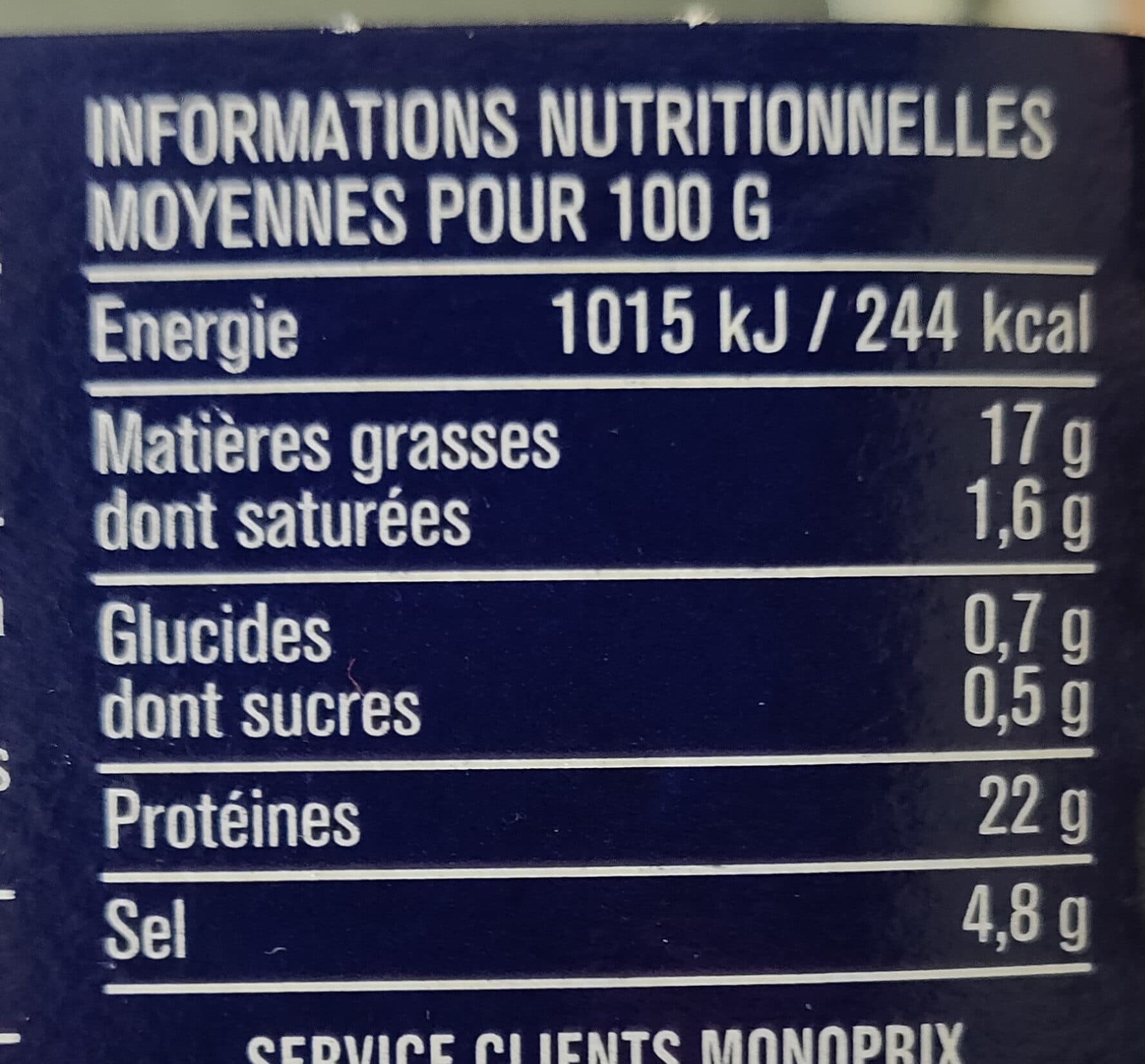 Monoprix Lardons de saumon fumés packshot