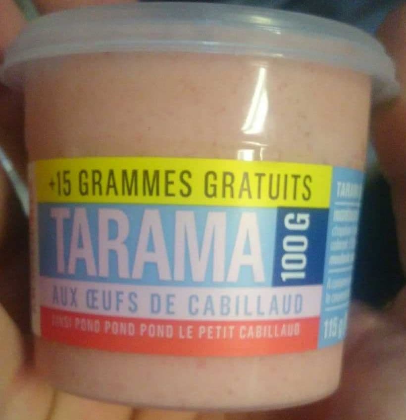Monoprix Tarama aux œufs de Cabillaud packshot
