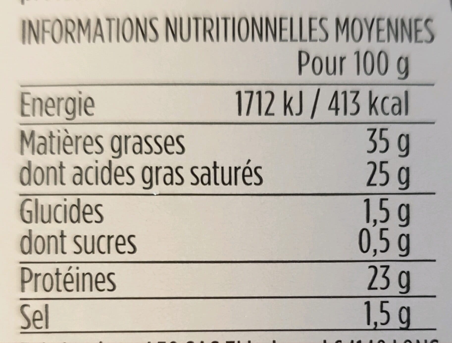 Monoprix Ossau-iraty packshot