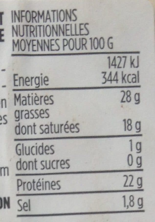 Monoprix Saint-Nectaire laitier packshot