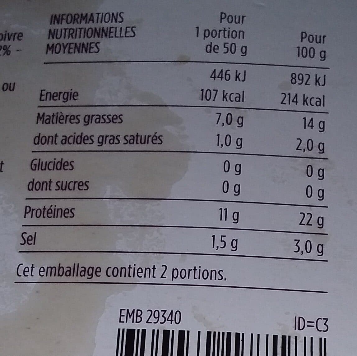 Monoprix Émincés de saumon fumé aux 5 bais packshot