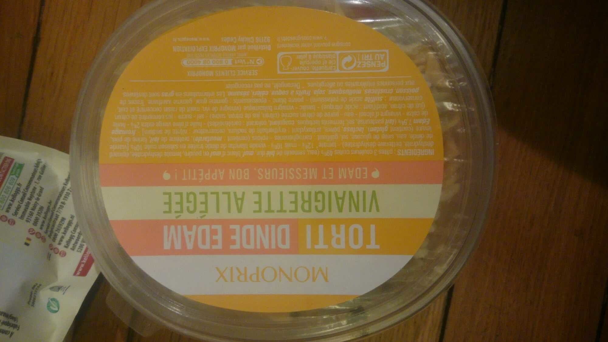 Monoprix Tortis Dinde Edam packshot