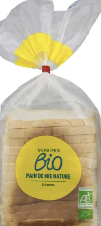 Groupe Casino Pain de mie blanc packshot