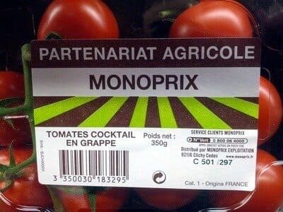 Monoprix Tomates Cocktail en Grappe packshot