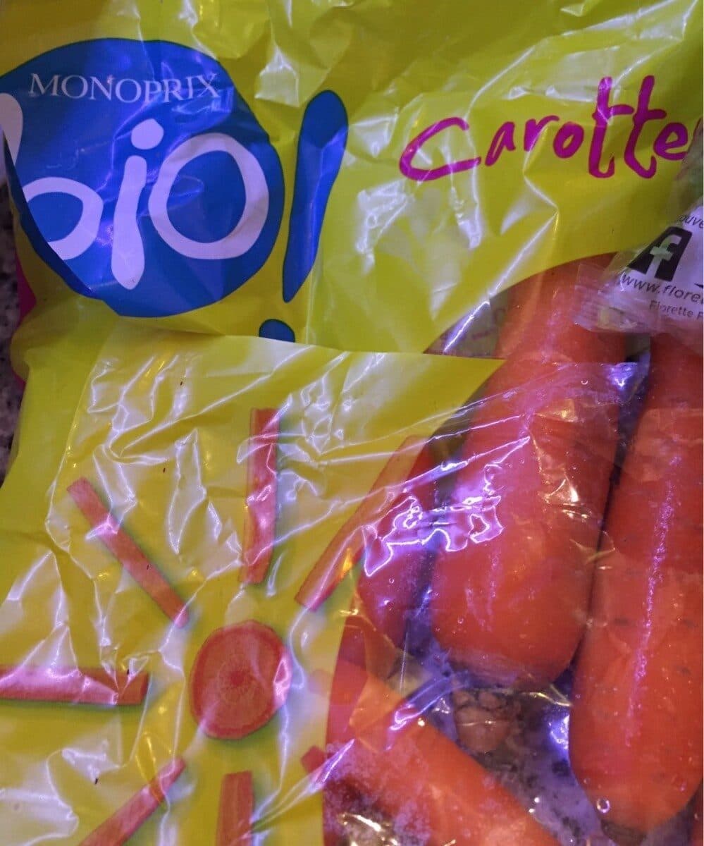 Monoprix Carottes packshot