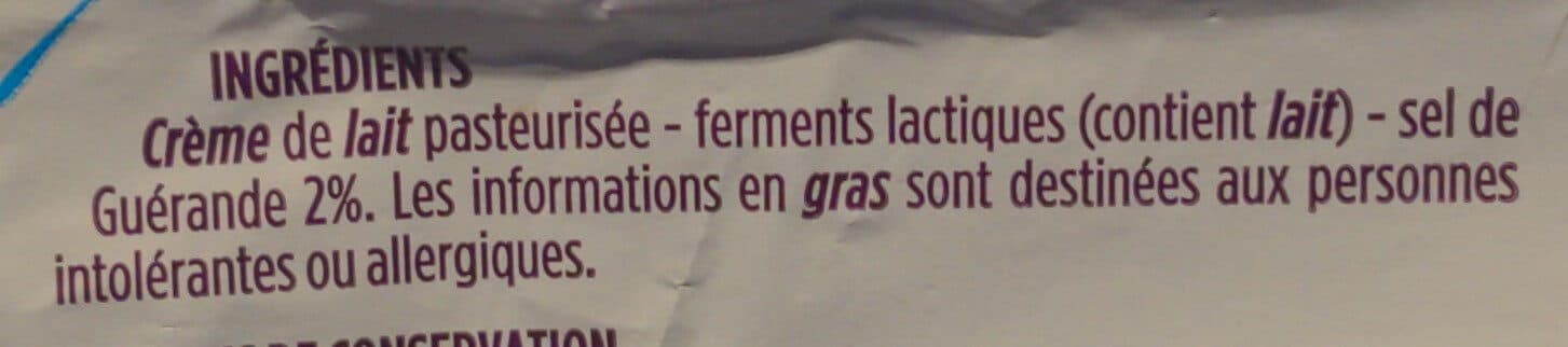 Monoprix Beurre D'Isigny au sel de guérande fabriqué en baratte packshot
