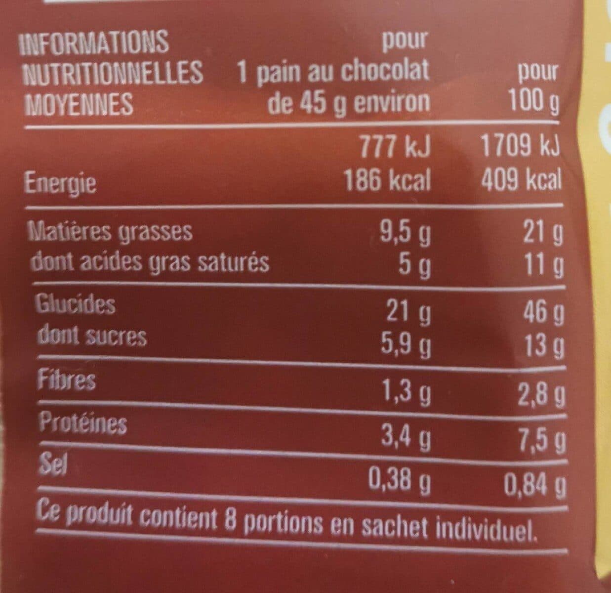 Monoprix Pains au chocolat packshot