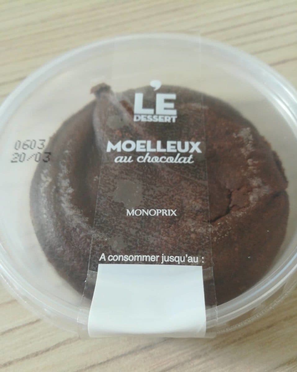Monoprix P'tit Moelleux Marbré au Chocolat packshot