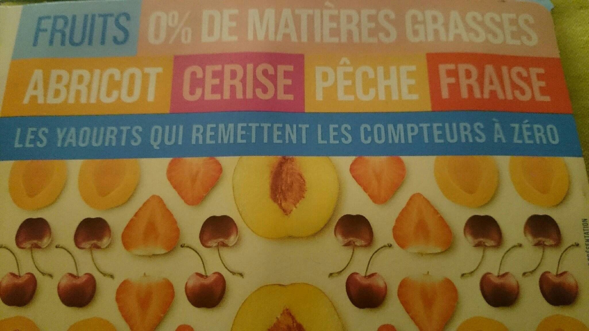 Monoprix Yaourts aux fruits 0% packshot