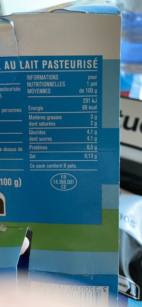 Monoprix Fromage blanc packshot