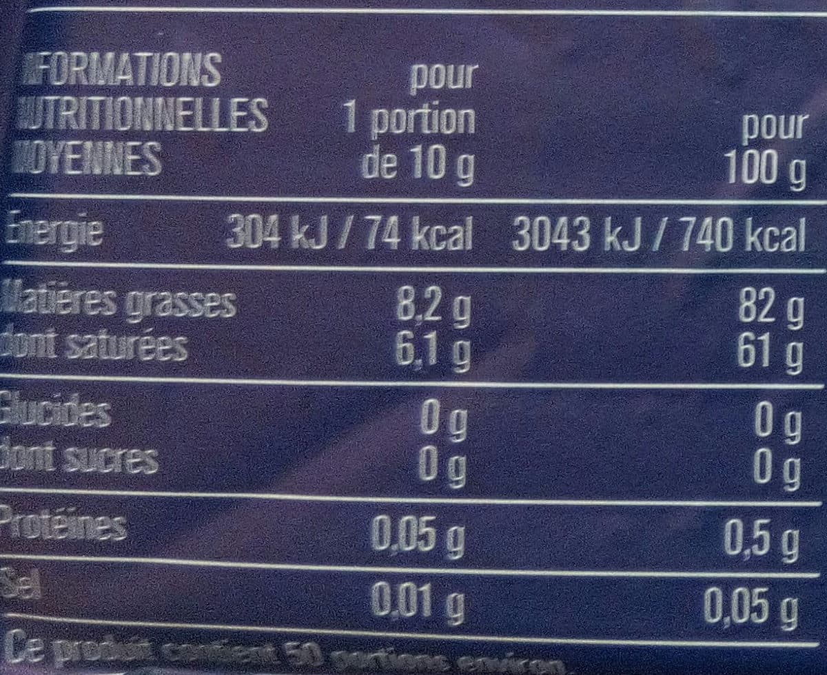 Monoprix Beurre moulé doux packshot