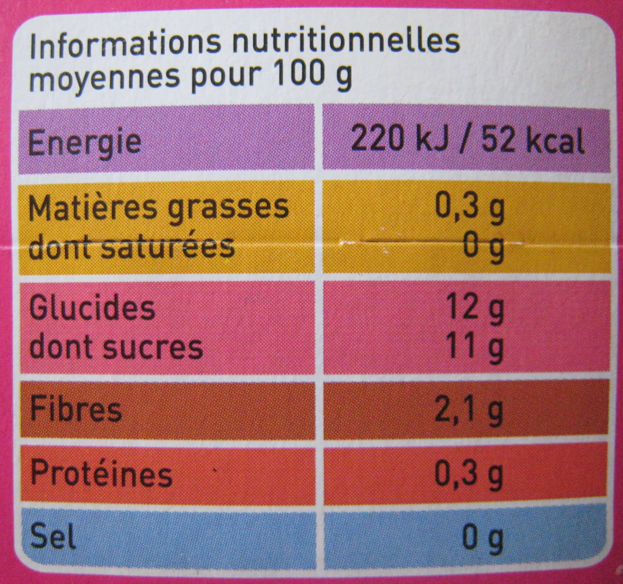 Monoprix Purèe de fruits Pomme packshot