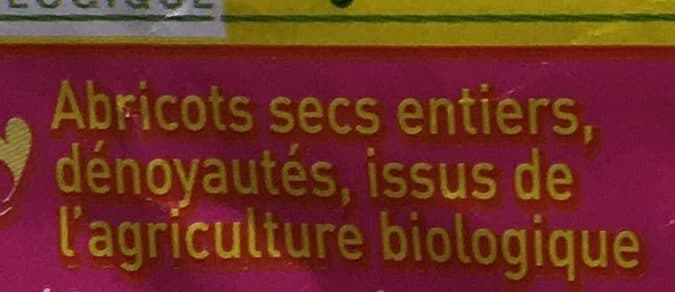 MONOPRIX BIO ! Abricots secs packshot