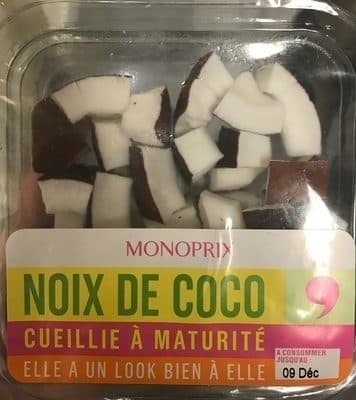 Monoprix Noix de coco bio cueillie à maturité packshot