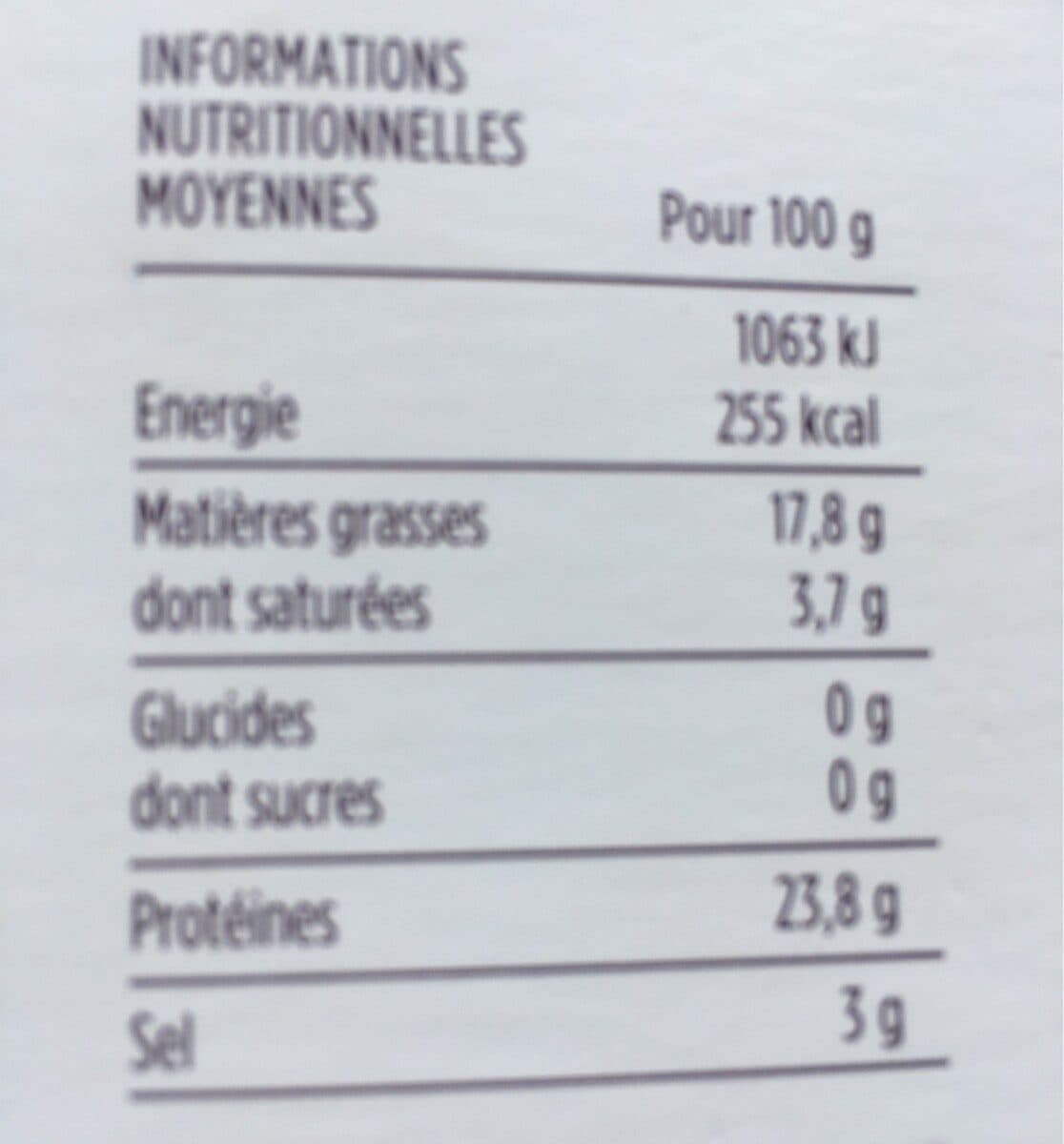 Monoprix Pavé de Saumon mi-cuit packshot