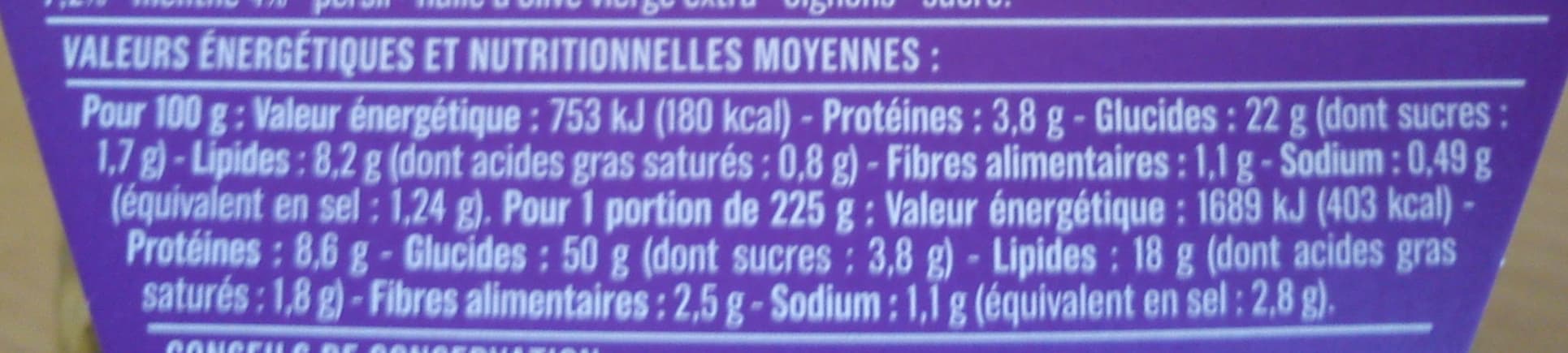 Groupe Casino Taboulé Boulghour à la Menthe packshot