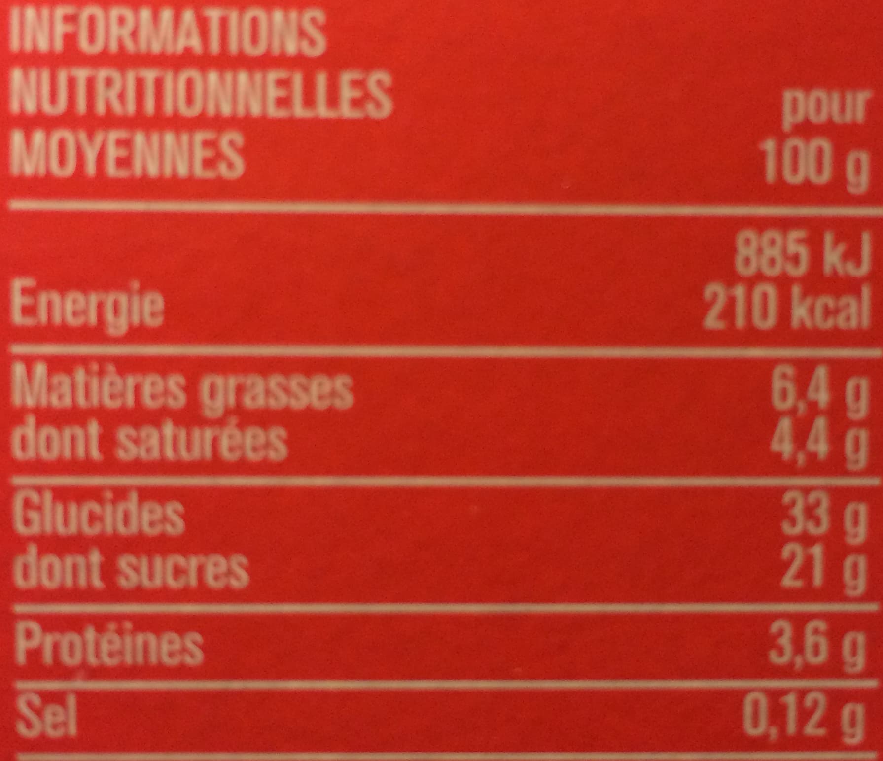 Monoprix Tiramisu à la framboise packshot