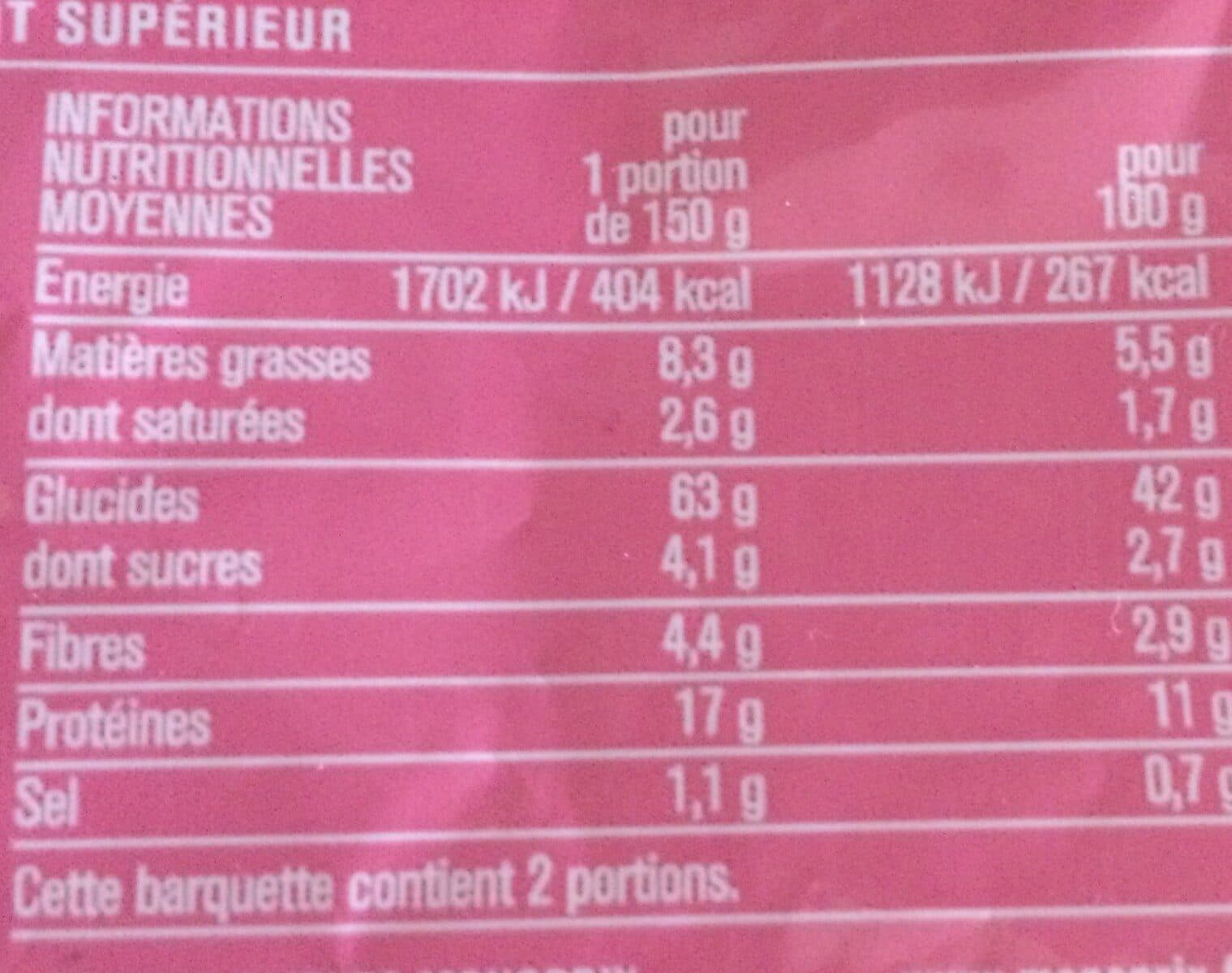 Monoprix Ravioli jambon aux oeufs frais packshot