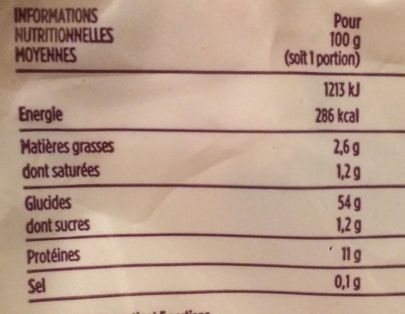 INGRID COSMETICS Gourmet - Tagliatelles à la farine de blé tendre et à la semoule de blé dur packshot