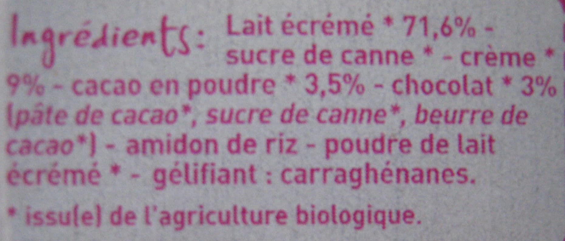 Monoprix Crème dessert au chocolat packshot