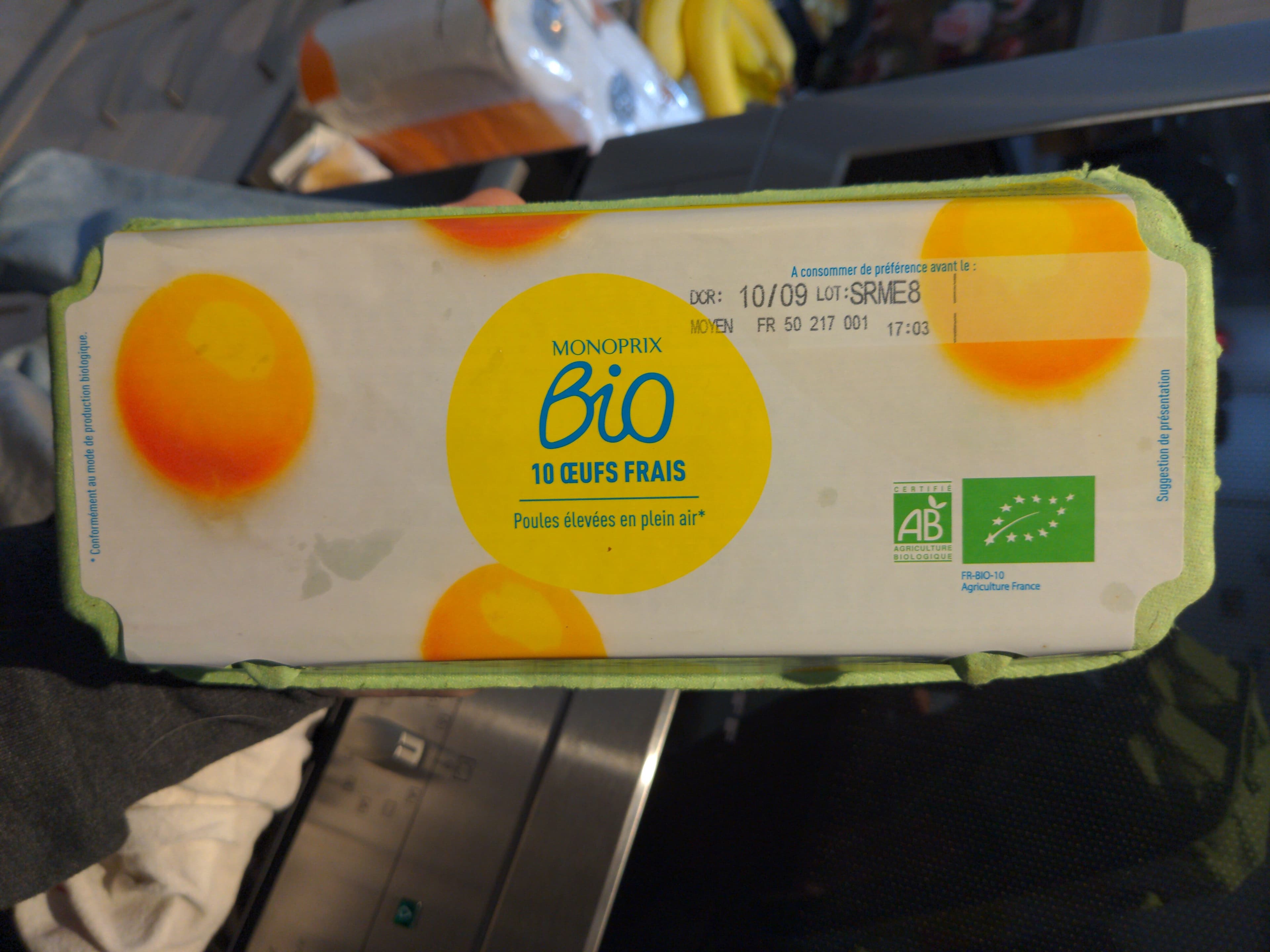 Groupe Casino œufs frais packshot