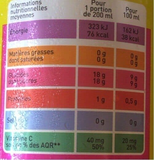 Monoprix 100%pur jus orange flash pasteurisé packshot