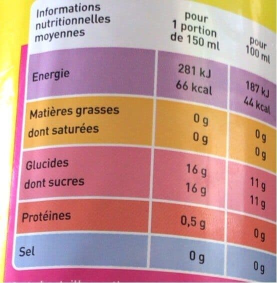 Monoprix 100% Pur jus de pomme flash pasteurisé bio packshot