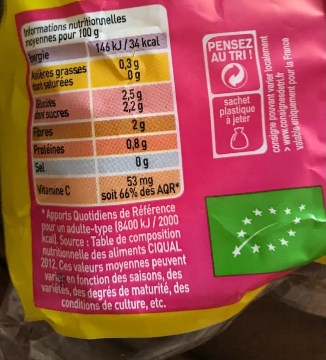 Monoprix bio Citron jaune Bio, Catégorie 1 packshot