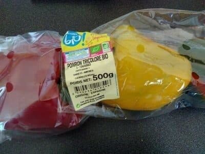 Monoprix Poivron Tricolore Bio packshot
