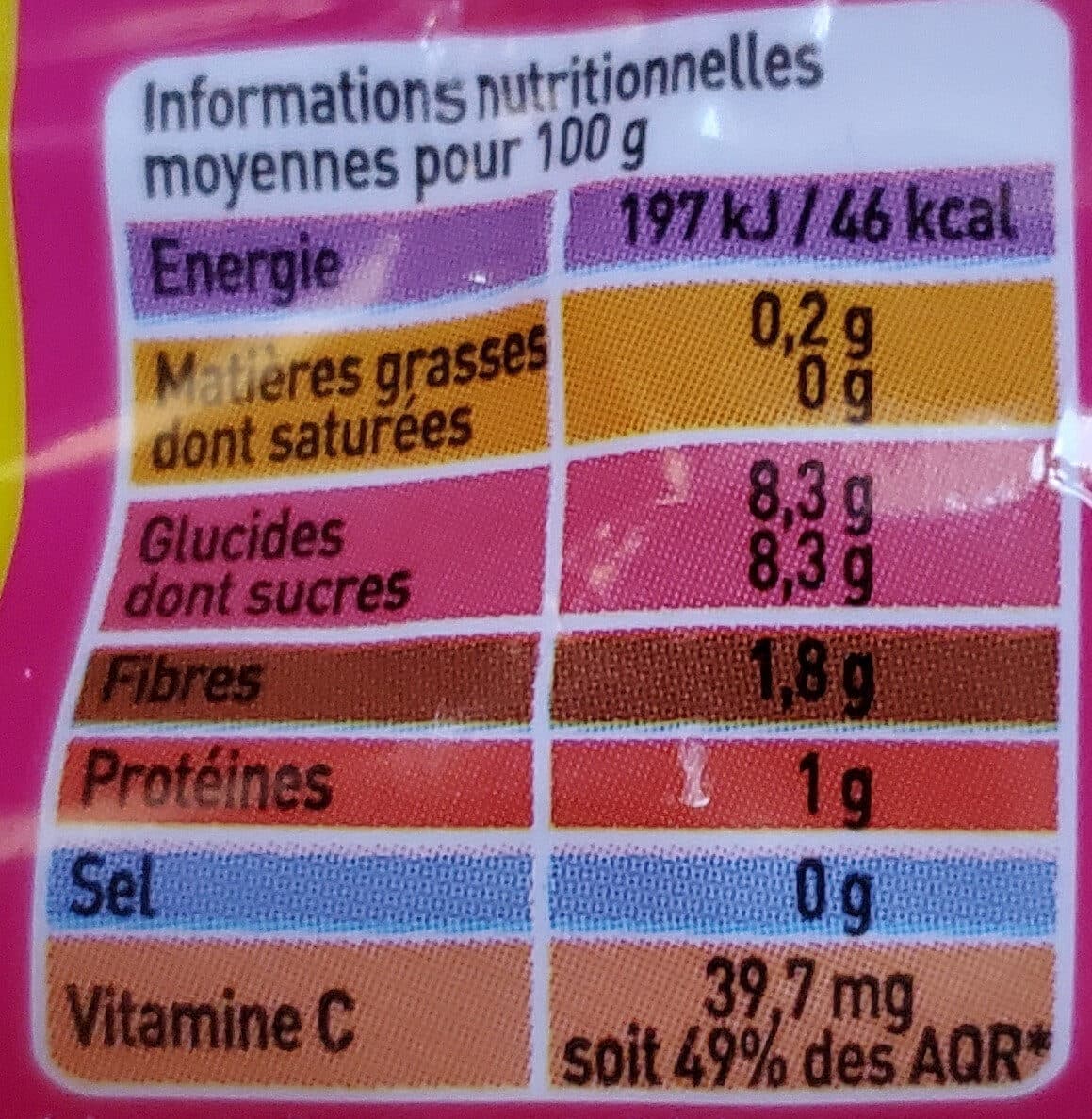 Monoprix bio Oranges dégustation packshot