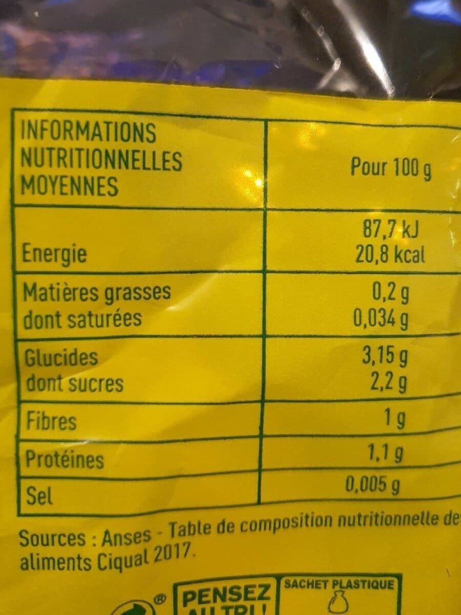 Monoprix Endives packshot