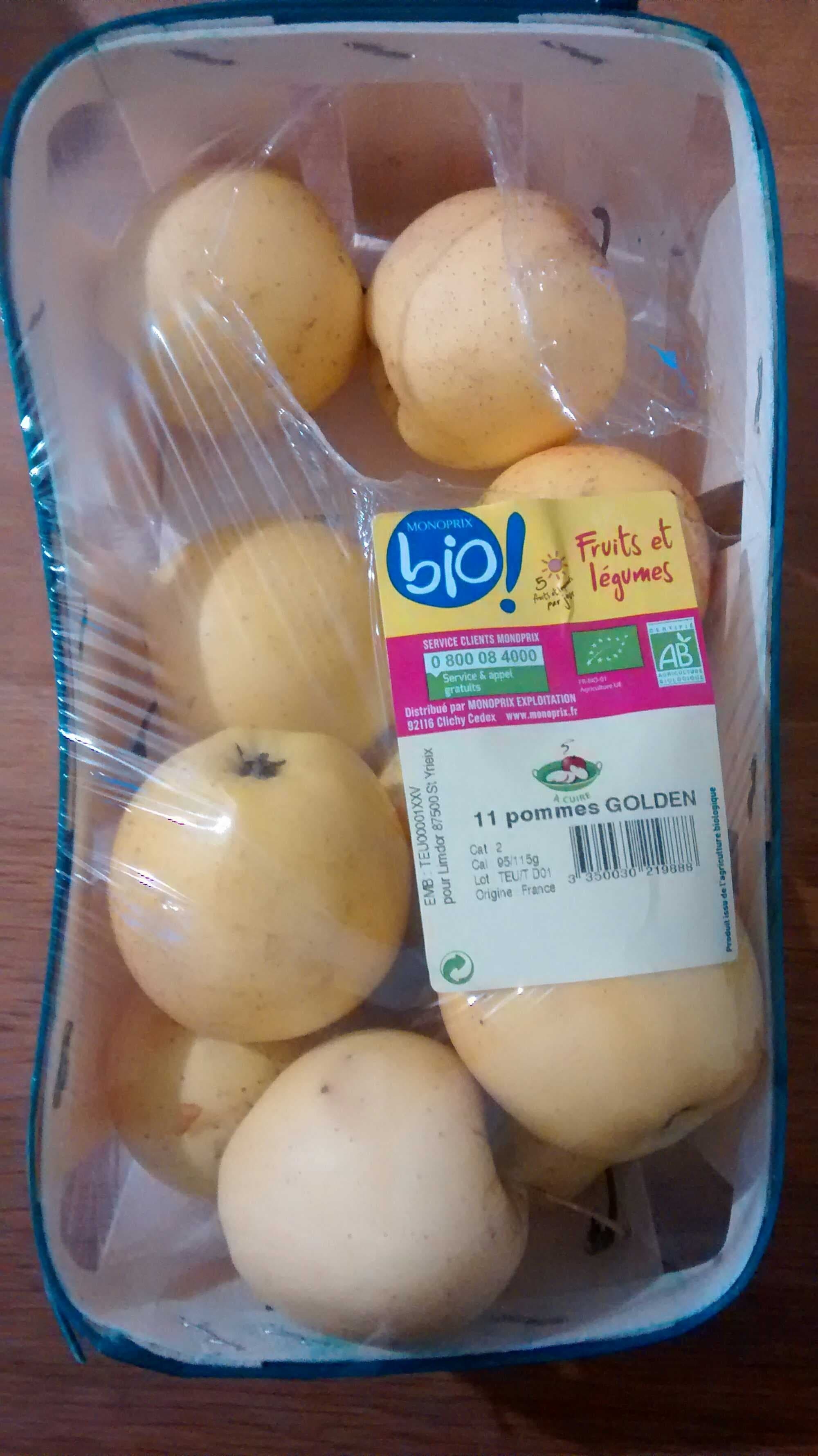 Monoprix 11 pommes GALA packshot