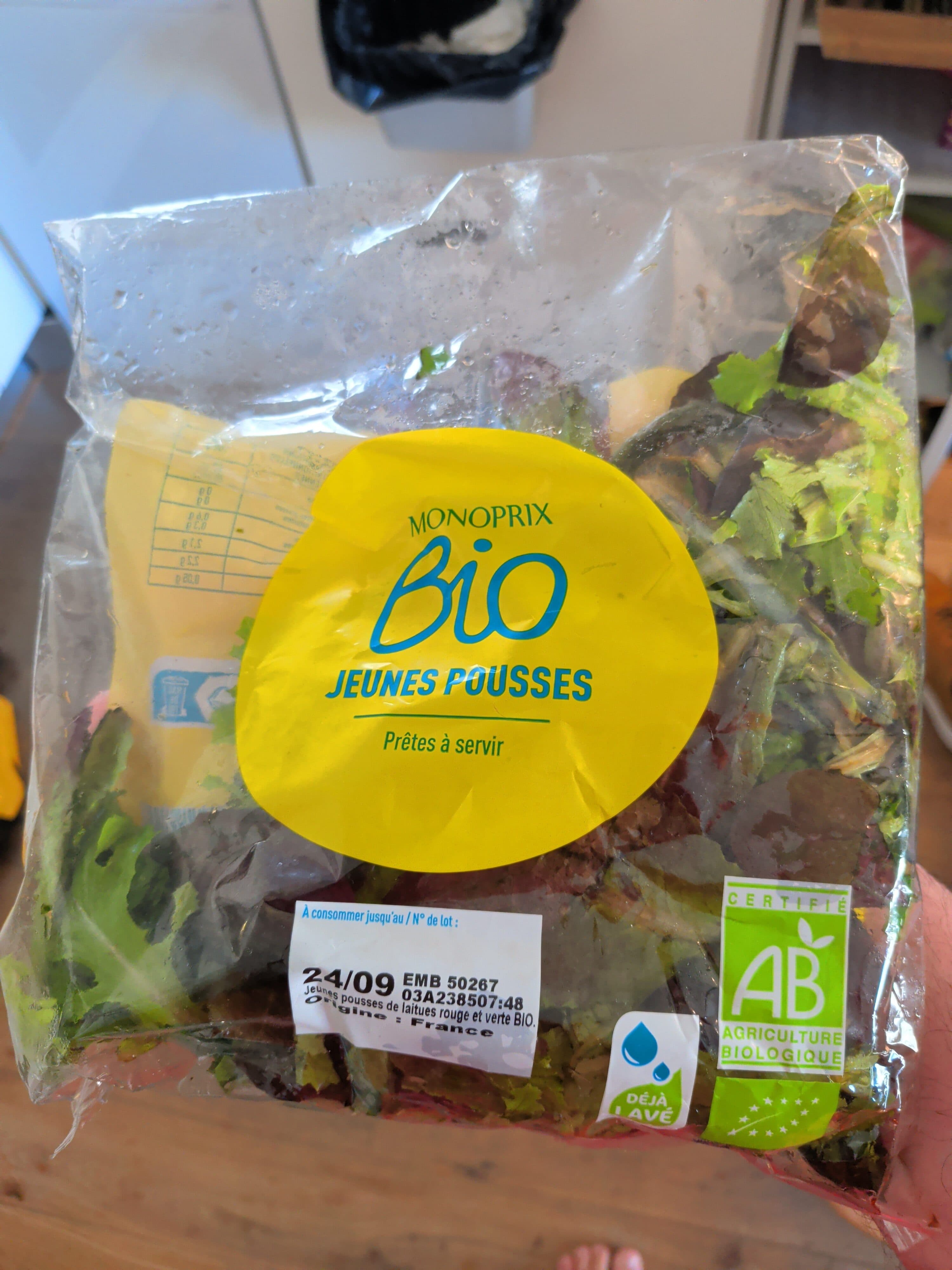 Monoprix Jeunes pousses packshot