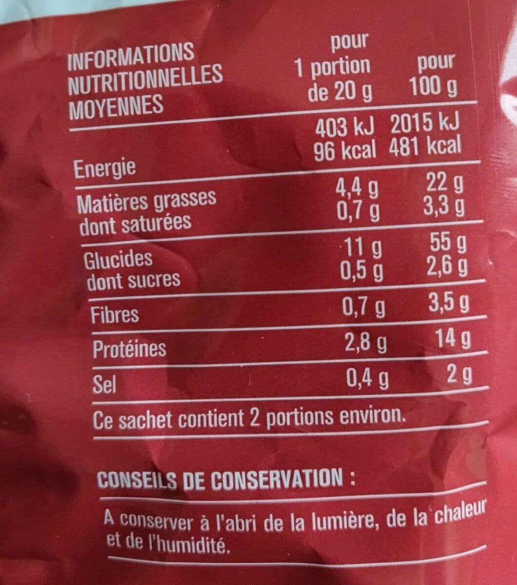 Monoprix Soufflés croustillants cacahuètes grillées packshot