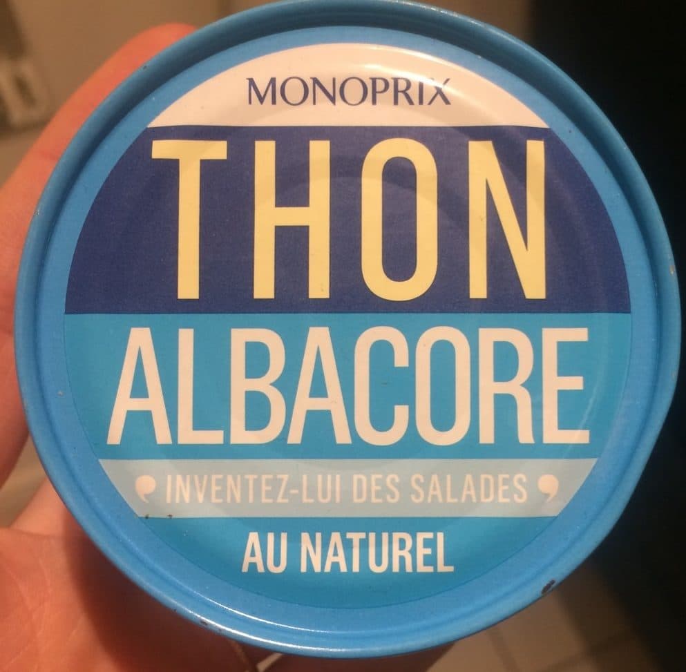Monoprix Thon Albacore au Naturel packshot
