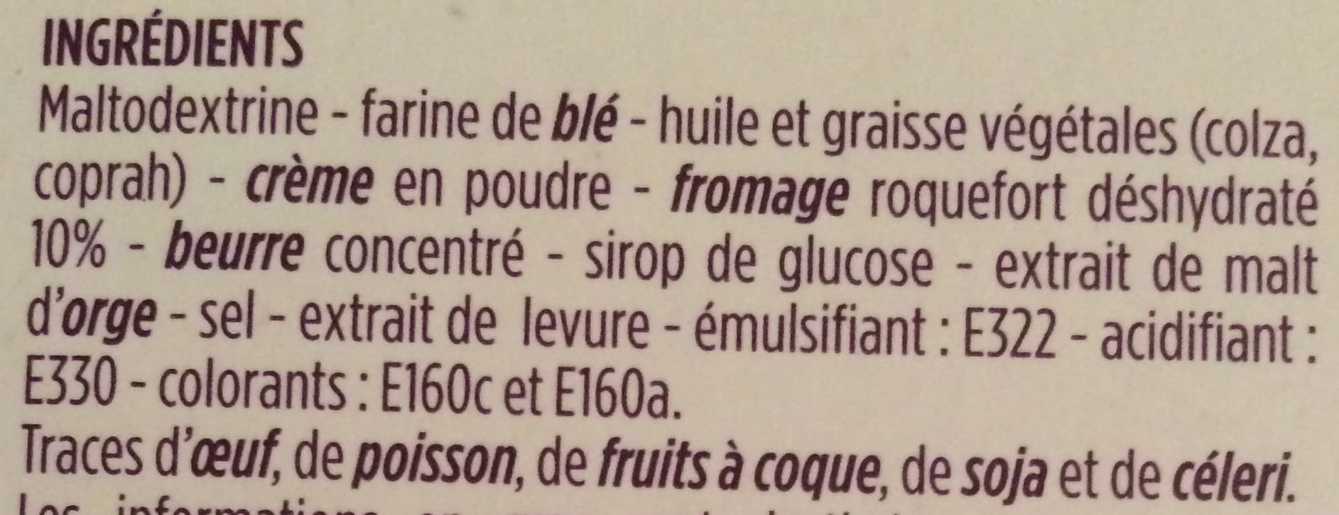 Monoprix Gourmet - Crêpes dentelle fourrées au roquefort packshot