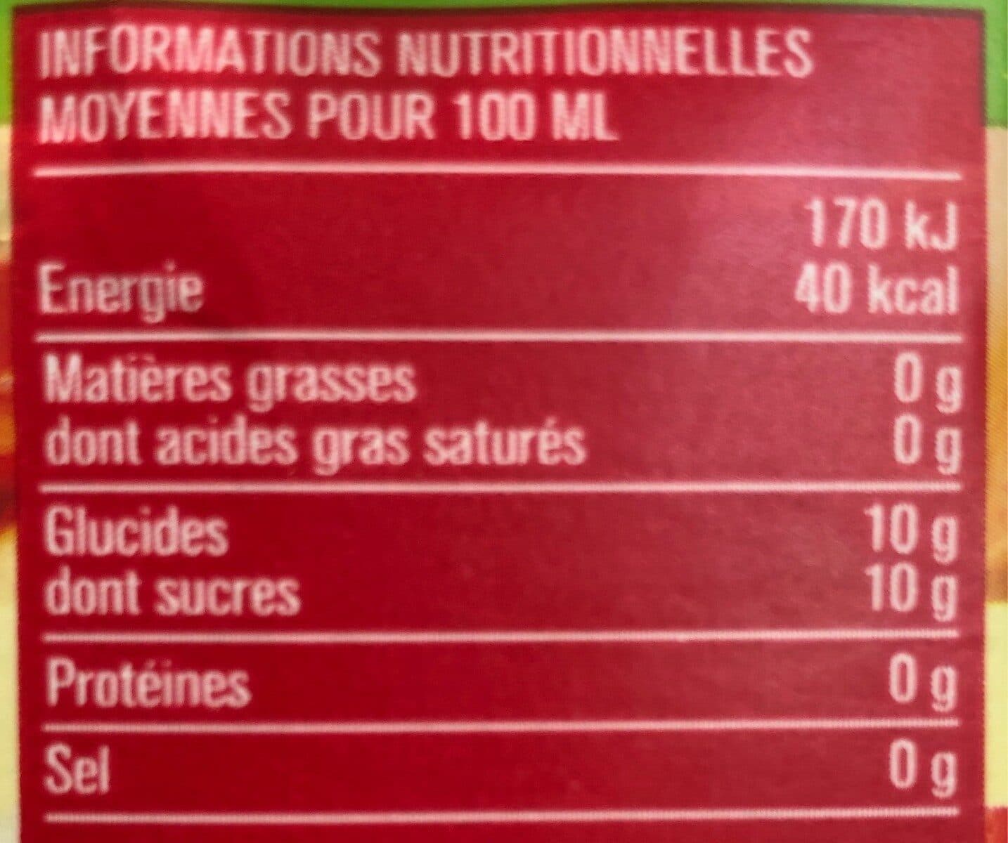 Monoprix Jus de pommes 20cl packshot