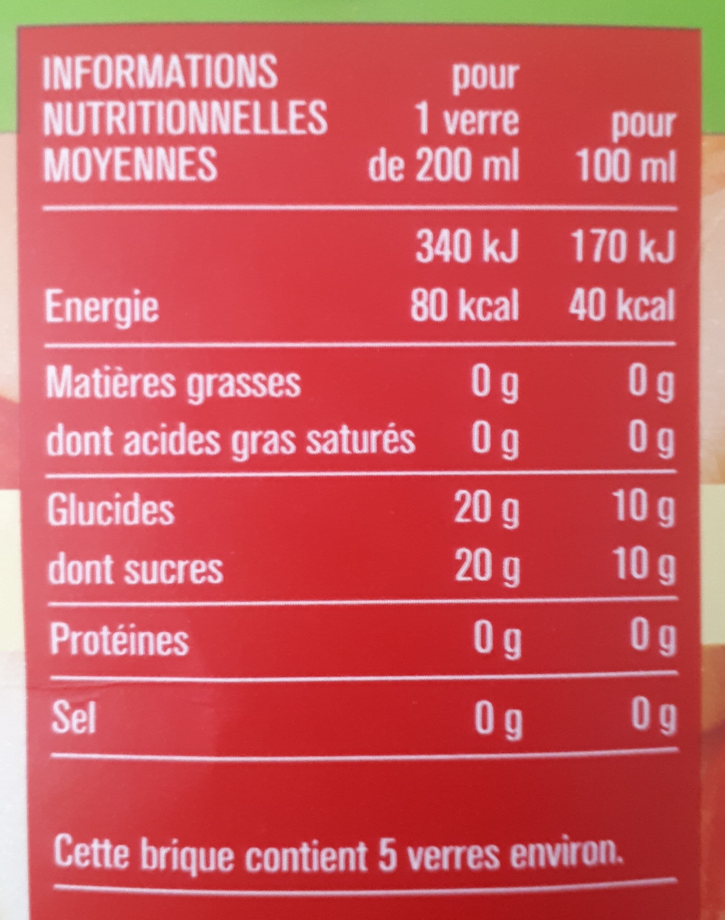 Monoprix Jus de pomme packshot