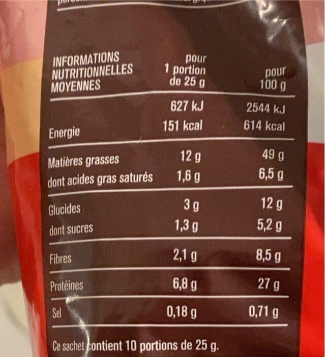 Monoprix Cacahuètes grillées et salées packshot