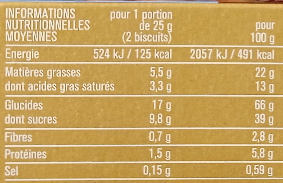 Monoprix Petits Beurre Croustillant Tablette de Chocolat au Lait packshot