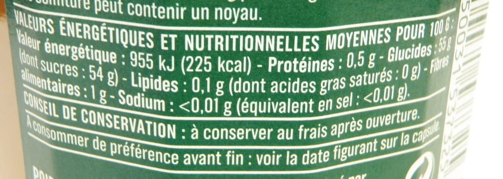 Monoprix Confiture extra abricots packshot