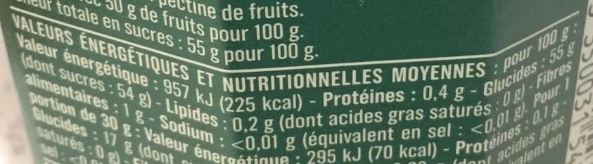 Monoprix Confiture extra de fraises packshot