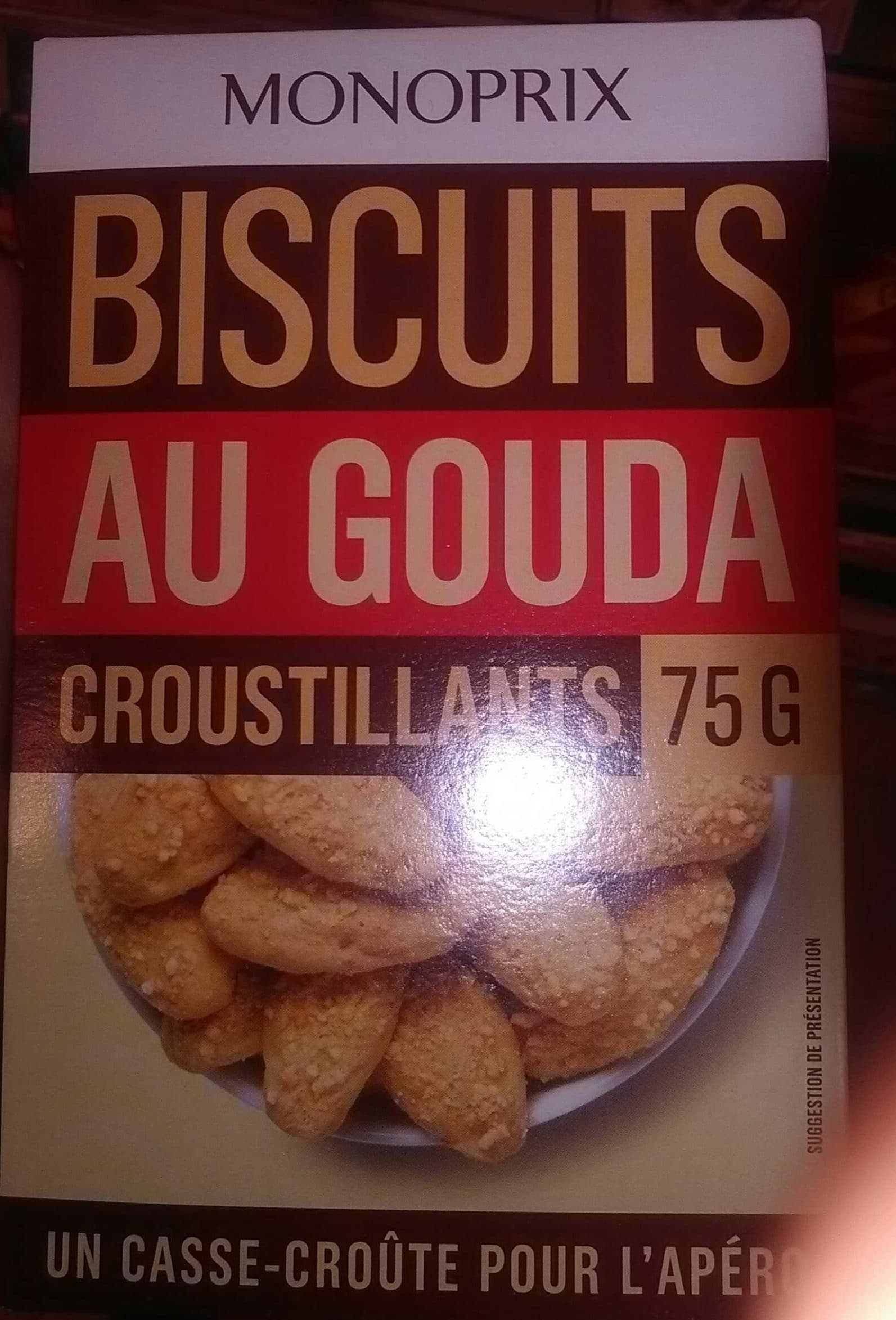 Monoprix Biscuits au gouda packshot